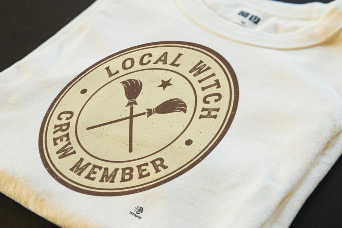 LOCAL WITCH CREW MEMBER | Fun Halloween T-Shirt