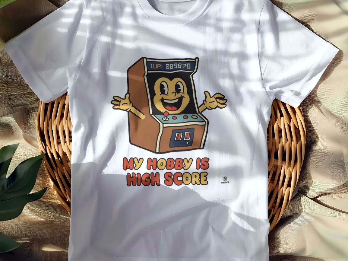 MY HOBBY IS HIGH SCORE | Fun Gamer T-Shirt