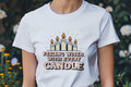 FEELING WISER WITH EVERY CANDLE | Humorous Birthday T-Shirt