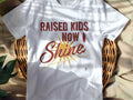 RAISED KIDS NOW I SHINE | Cool Grandma T-shirt