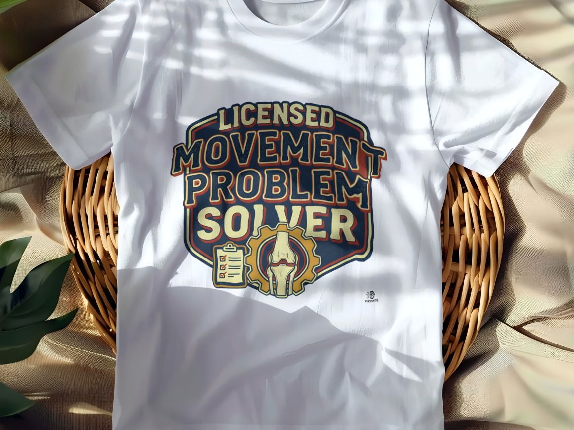 LICENSED MOVEMENT PROBLEM SOLVER | Funny Physical Therapist T-Shirt
