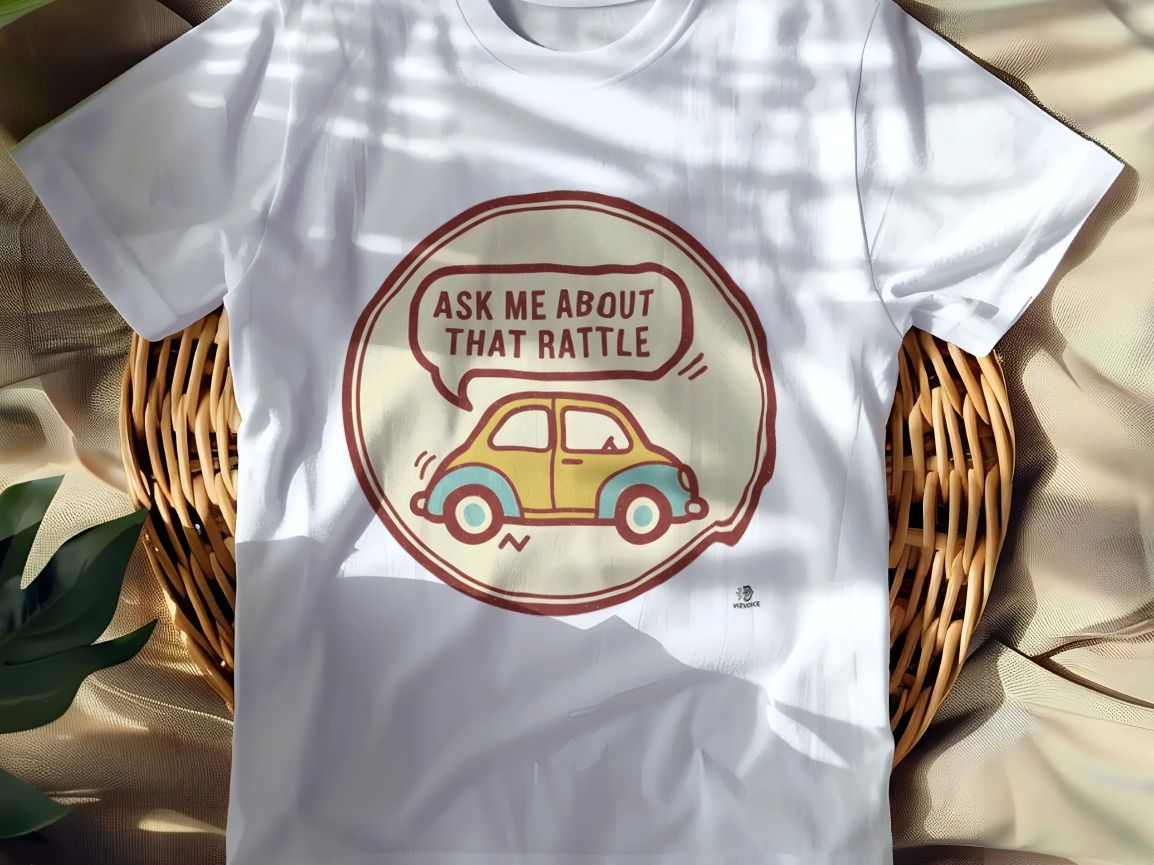 ASK ME ABOUT THAT RATTLE | Funny Mechanic Life T-Shirt