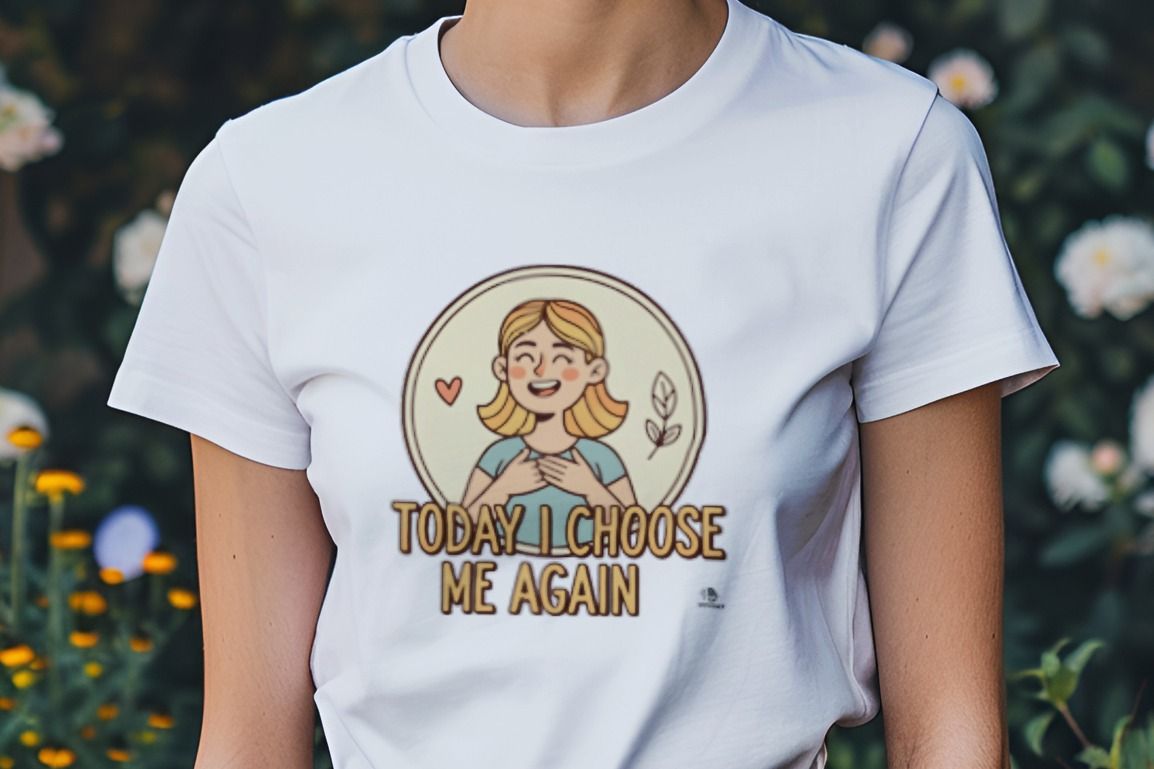 TODAY I CHOOSE ME AGAIN | Playful Retirement T-shirt
