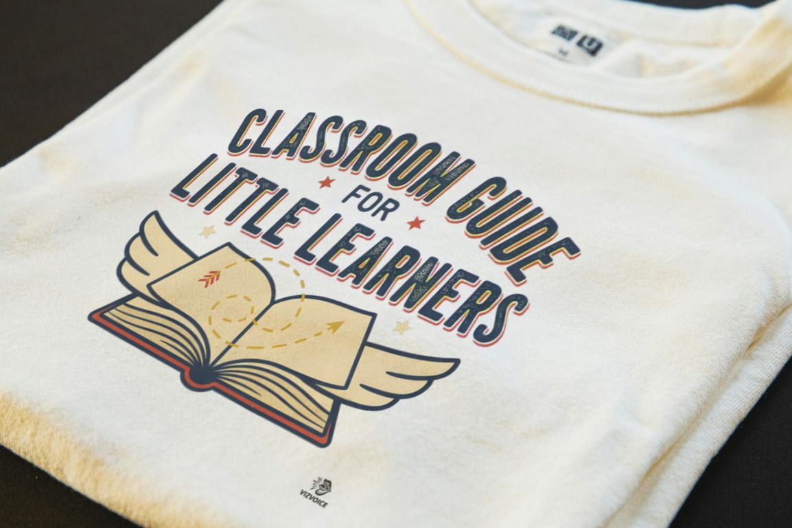 CLASSROOM GUIDE FOR LITTLE LEARNERS | Fun Teacher T-Shirt