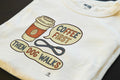 COFFEE FIRST THEN DOG WALKS | Funny Dog Mom T-Shirt