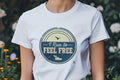 I RUN TO FEEL FREE | Humorous T-Shirt for Marathon Runners