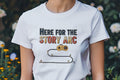 HERE FOR THE STORY ARC | RPG Addict T-Shirt