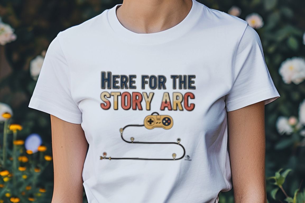 HERE FOR THE STORY ARC | RPG Addict T-Shirt
