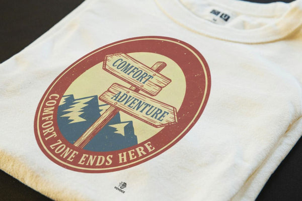 COMFORT ZONE ENDS HERE | Adventure Seeker T-Shirt