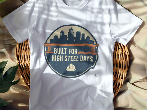 BUILT FOR HIGH STEEL DAYS | T-Shirt for Ironworkers