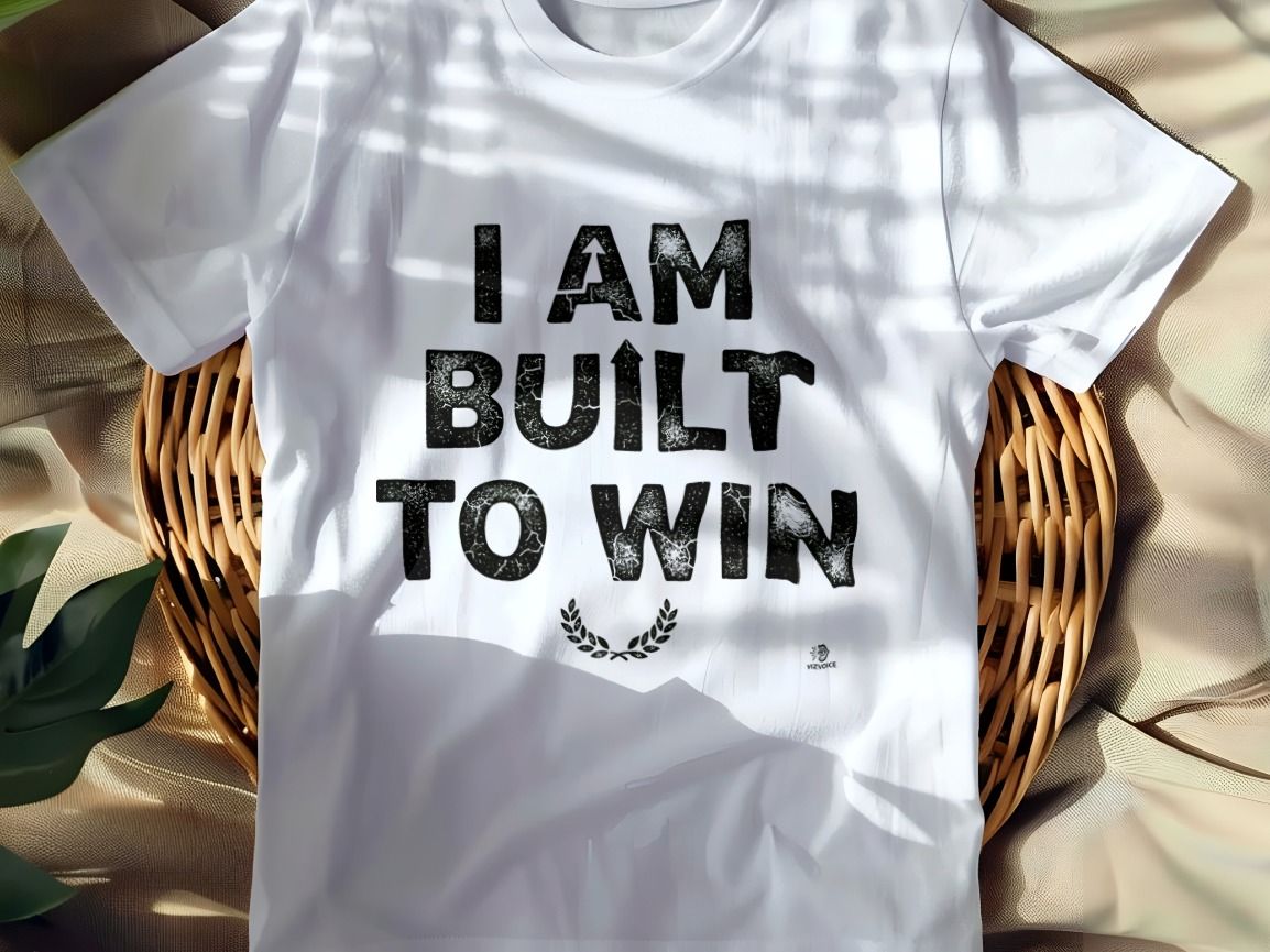 I AM BUILT TO WIN | Confidence First T-Shirt