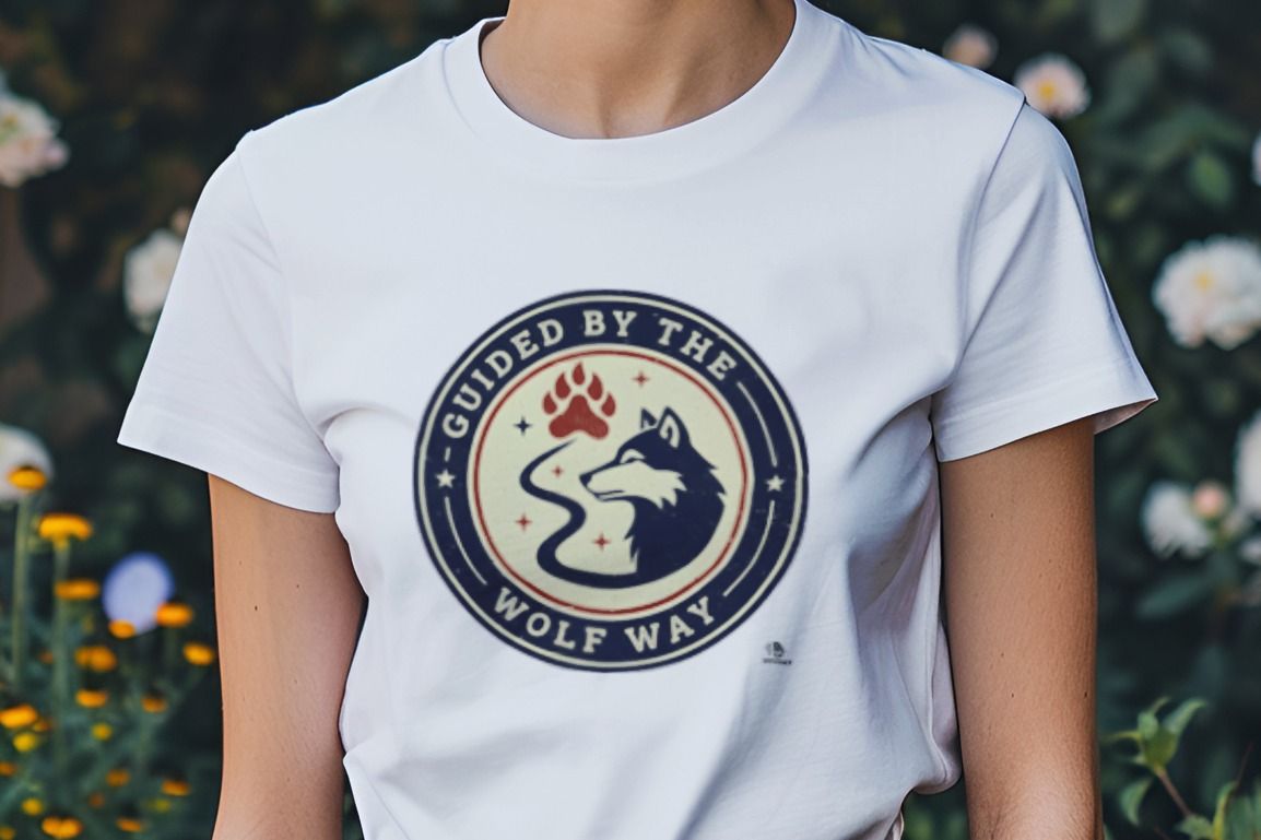 GUIDED BY THE WOLF WAY | Wild Animal Spirit T-Shirt