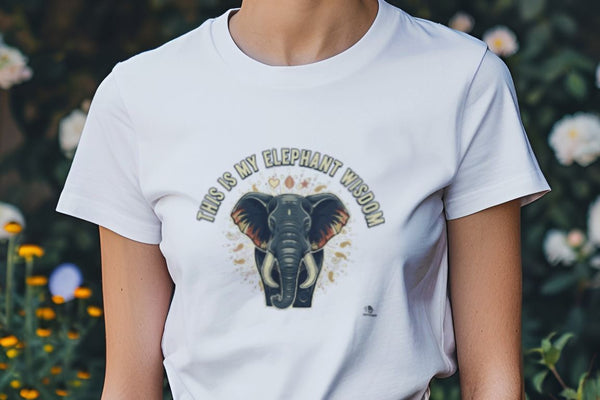 THIS IS MY ELEPHANT WISDOM | Fun Elephant Wisdom T-Shirt