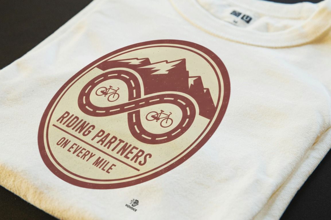 RIDING PARTNERS ON EVERY MILE | Funny Biker Couple T-shirt