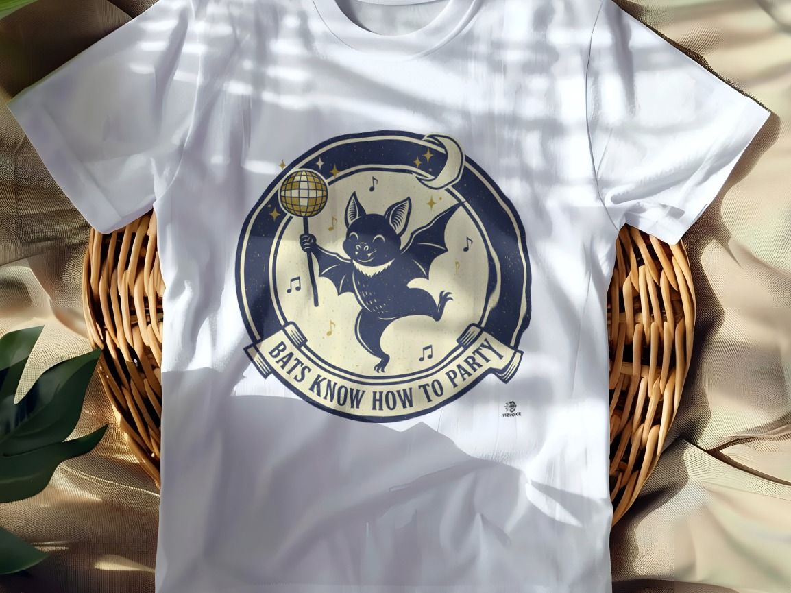 BATS KNOW HOW TO PARTY | Spooky Season T-shirt