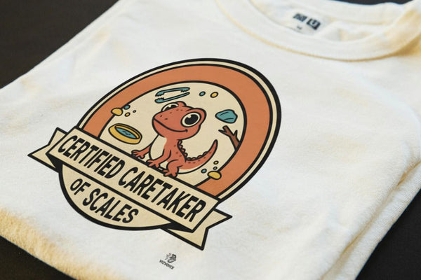 CERTIFIED CARETAKER OF SCALES | Funny Reptile Keeper T-Shirt
