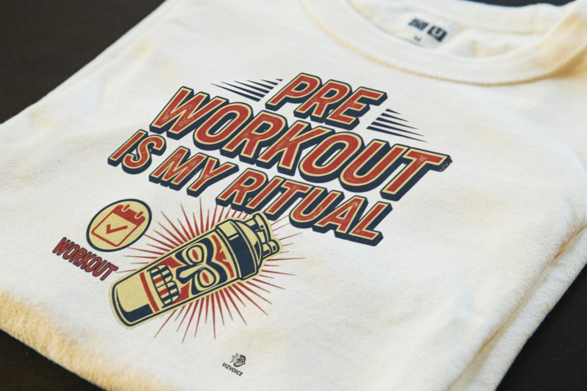 PRE WORKOUT IS MY RITUAL | Fitness T-Shirt for Gym Lovers