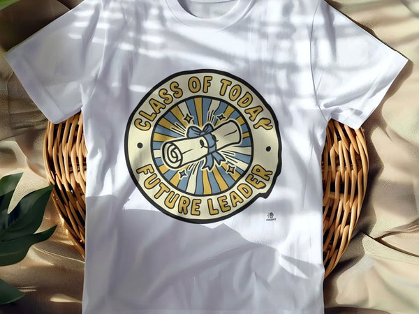 CLASS OF TODAY FUTURE LEADER | Graduation T-Shirt for Achievers
