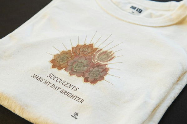 SUCCULENTS MAKE MY DAY BRIGHTER | Funny Succulent Lover T-shirt