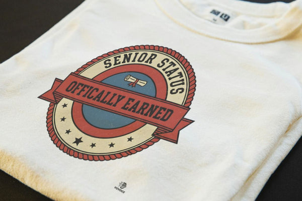 SENIOR STATUS OFFICIALLY EARNED | Funny Graduation T-Shirt
