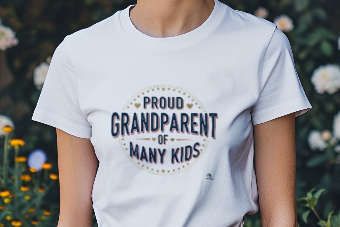 PROUD GRANDPARENT OF MANY KIDS | Funny Grandparent T-Shirt