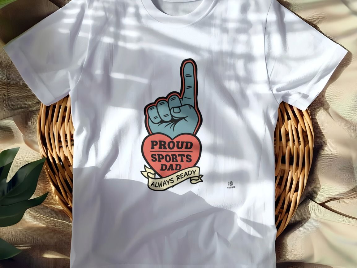 PROUD SPORTS DAD ALWAYS READY | Funny Sports Dad T-Shirt
