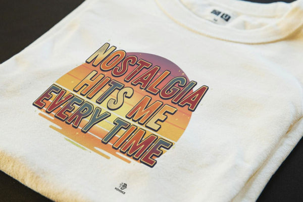 NOSTALGIA HITS ME EVERY TIME | 80s Birthday T-Shirt
