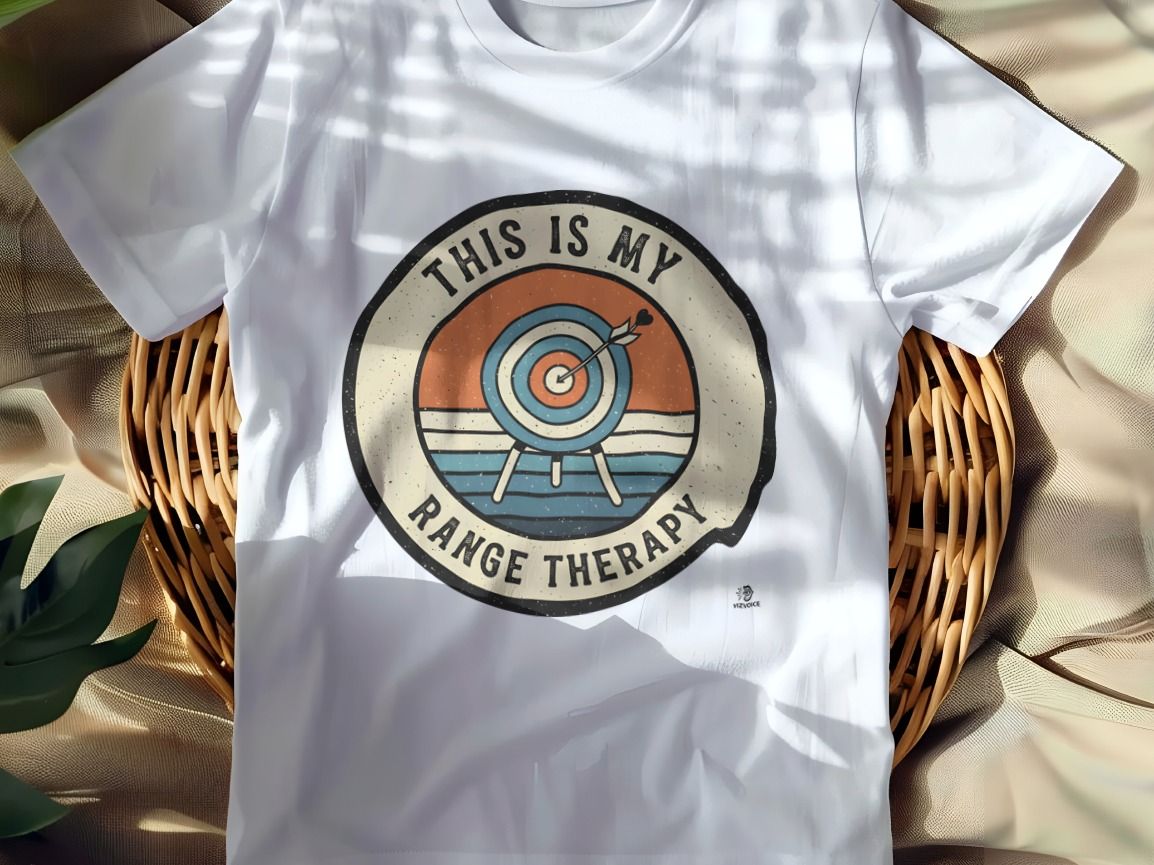 THIS IS MY RANGE THERAPY | Funny Archery T-Shirt
