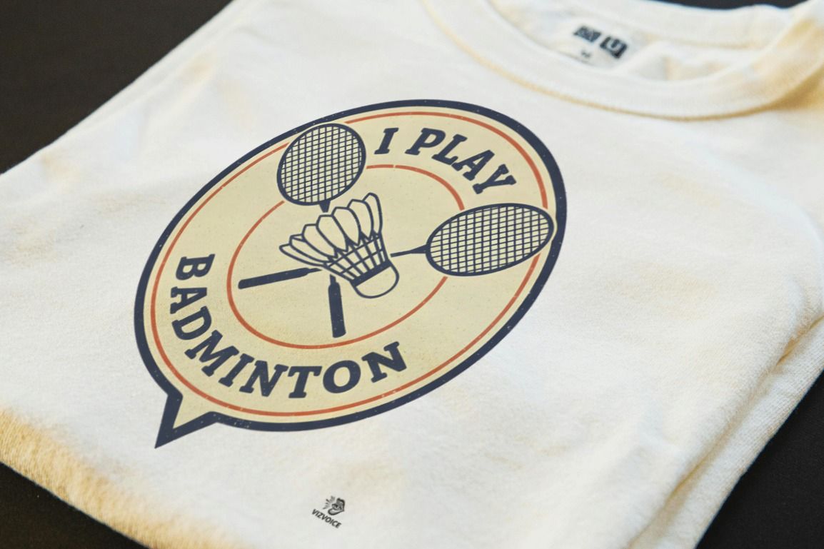 I PLAY BADMINTON | Funny Badminton T-Shirt