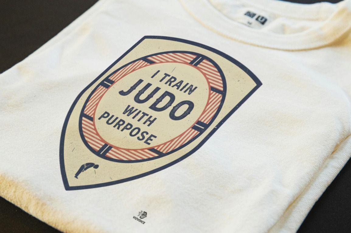 I TRAIN JUDO WITH PURPOSE | Funny Judo T-Shirt
