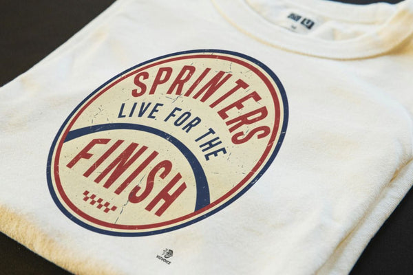 SPRINTERS LIVE FOR THE FINISH | Fun Track & Field T-Shirt