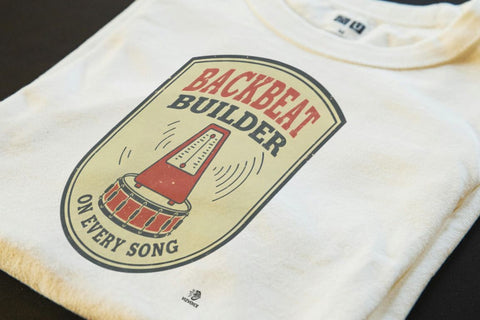 BACKBEAT BUILDER ON EVERY SONG | Funny Drummer T-shirt