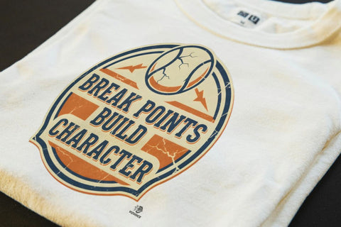 BREAK POINTS BUILD CHARACTER | Funny Tennis T-Shirt