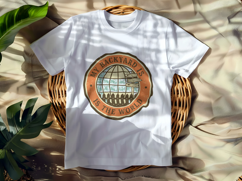 MY BACKYARD IS THE WORLD | Adventure Travel T-Shirt