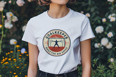 GOALKEEPER BUILT FOR BIG SAVES | Handball T-shirt for Champions