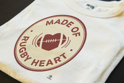 MADE OF RUGBY HEART | Funny Rugby T-shirt