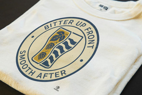 BITTER UP FRONT SMOOTH AFTER | Funny Beer Lover T-Shirt