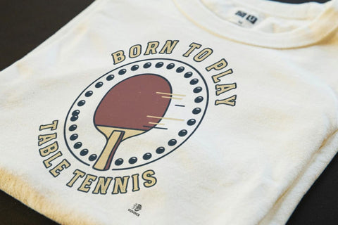 BORN TO PLAY TABLE TENNIS | Fun Table Tennis T-Shirt