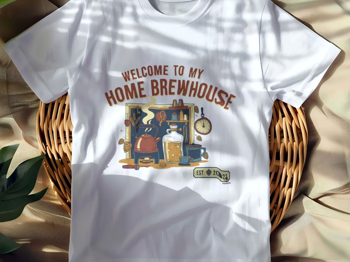 WELCOME TO MY HOME BREWHOUSE | Craft Brewing T-Shirt