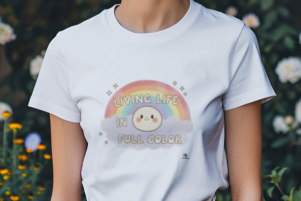 LIVING LIFE IN FULL COLOR | Tattoo & Body Art T-Shirt