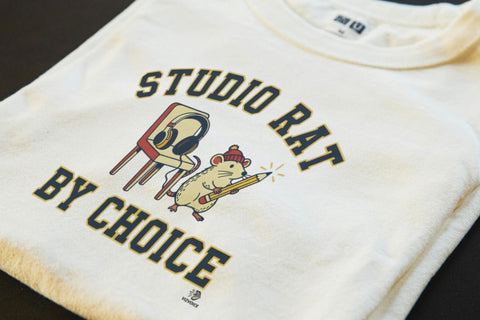 STUDIO RAT BY CHOICE | Funny Music & Arts T-Shirt