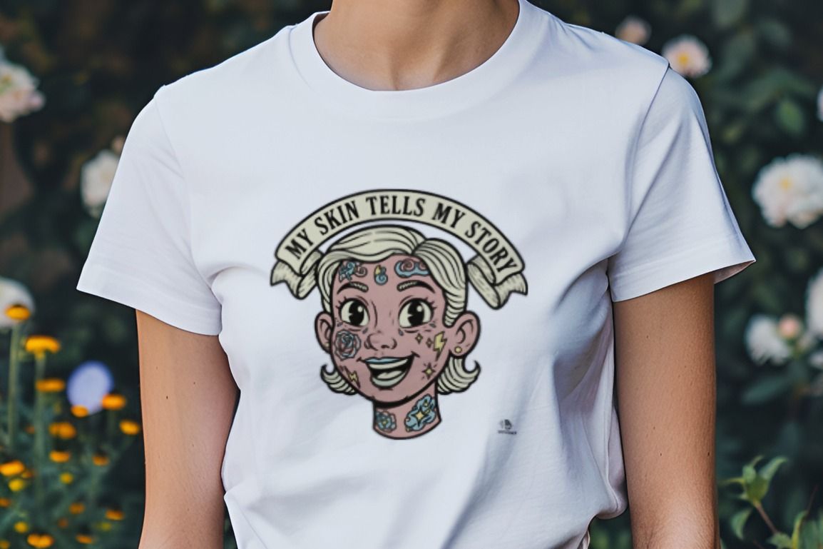MY SKIN TELLS MY STORY | Tattoo Lovers T-Shirt