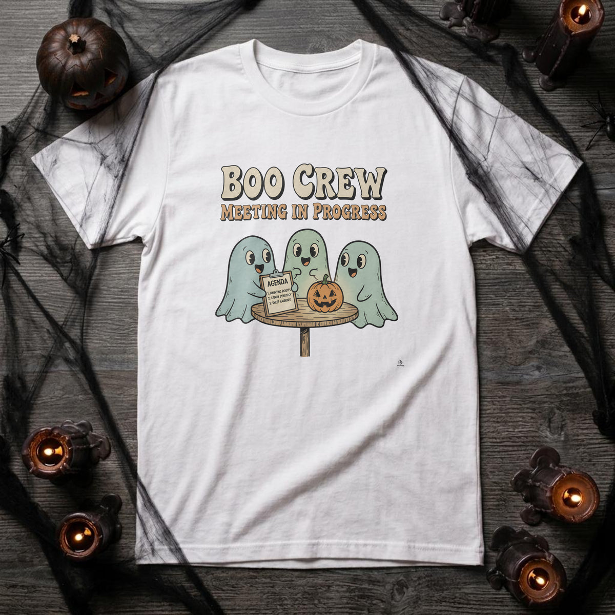 BOO CREW MEETING IN PROGRESS | Spooky Group Costume T-Shirt