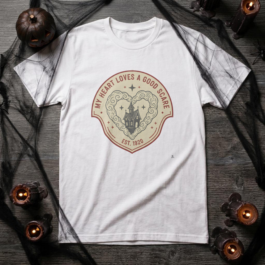 MY HEART LOVES A GOOD SCARE | Spooktacular Halloween T-Shirt
