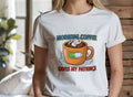 MORNING COFFEE SAVES MY PATIENCE | Funny Teacher T-Shirt