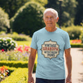 VINTAGE GRANDPA WITH FRESH PUNS | Funny Grandpa T-Shirt - lifestyle