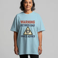WARNING RETIRED DAD GIVES ADVICE | Funny Retirement T-Shirt