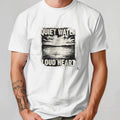 QUIET WATER LOUD HEART | Charming Fishing T-Shirt