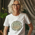 QUIET WOODS LOUD HEART | Cozy Camping T-Shirt - lifestyle