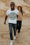 FISHING IS MY MAIN THING | Fun Fishing T-Shirt - lifestyle